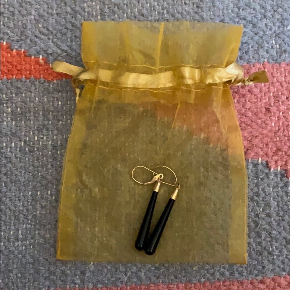 Black Onyx Earrings